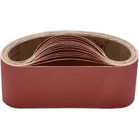 Promotion, bande abrasive, 15 bandes abrasives 100 x 610 mm, assortiment de 3 pièces pour grain 80/120/150/240/400 pour ponceuse à bande électrique, von TRIMEC