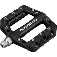 Set da 1 paio, pedali MTB BMX, pedali in nylon 9/16, pedali per bici da corsa con 3 cuscinetti, antiscivolo (nero) von TRIMEC