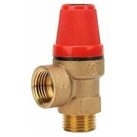 Sicherheitsventile mit 1/2-Zoll-Außengewinde – Sicherheitsventil aus Messing für Wasser/Öl/Gas (3 Bar) von TRIMEC