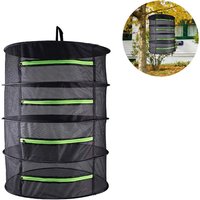 Stendibiancheria da appendere, rete pieghevole a 4/6 strati per essiccare le erbe aromatiche, con cerniere von TRIMEC