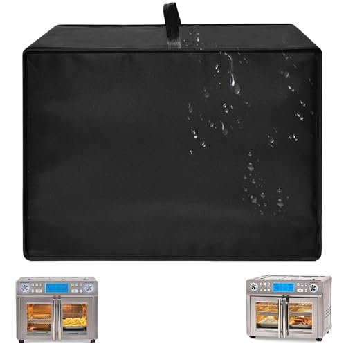 TRINENOX Strapazierfähige Ofenabdeckung für Emeril Lagasse Dual Zone 360 25QT Französische Tür, hitzebeständig, staubdicht, wasserdicht, passend für 45 cm D x 39 cm B x 34 cm H von TRINENOX