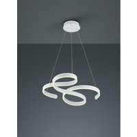 Trio Lighting - Francis suspension led wirbelt weiß mit intensitÄtseinstellung mit schalter d.72cm 371310131 von TRIO LIGHTING