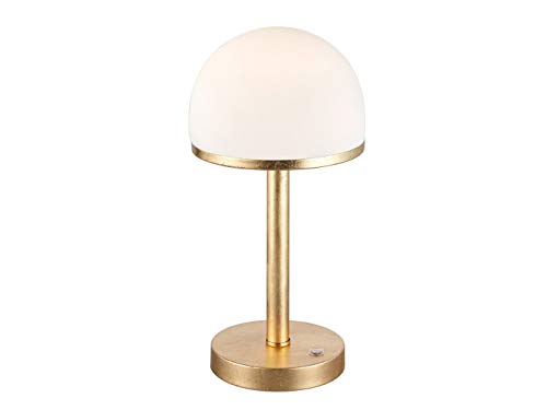 Trio Leuchten Berlin 527590179 LED Tischleuchte, Metall, 4 Watt, Gold, 4x fach Touch von TRIO LIGHTING FOR YOU