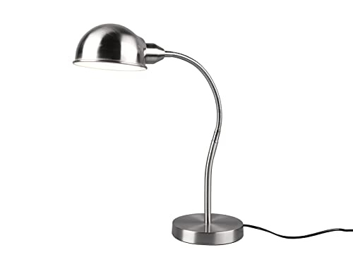 Trio Leuchten Tischleuchte Perry 504900107, Metall Nickel matt, exkl. 1x E27 von TRIO LIGHTING FOR YOU