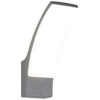 Außenwandleuchte Außen Wandlampe Fassadenleuchte Aluminium anthrazit LED SMD H 22,5 cm von TRIO LIGHTING