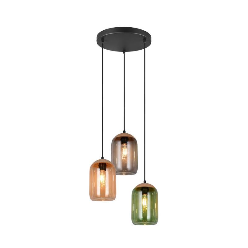 B-Ware Trio Lighting Hängeleuchte Pendelleuchte Lampe Multicolor Glas Kork 30 Cm 3 Flg. B-Ware Trio Lighting Hängeleuchte Pendelleuchte Lampe Multicolor Glas Kork 30 Cm 3 Flg. von TRIO LIGHTING