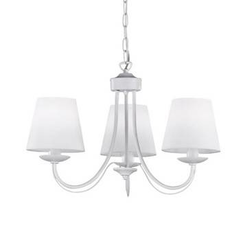 B-Ware Trio Lighting Kronleuchter Cortez Deckenlampe Deckenleuchte Lampe Weiß 3 Flammig von TRIO LIGHTING