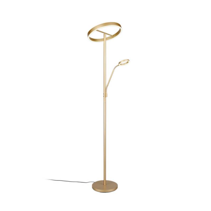 B-Ware Willis Led Stehlampe Lampe Stehlampe Gold Höhe 180 Cm Metall Cct Dimmer von TRIO LIGHTING