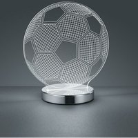 Reality Leuchten - led Tischleuchte ball 3D Fußball Lichtfarbe einstellbar Höhe 22cm von TRIO LIGHTING