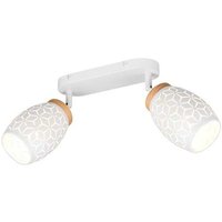 Deckenleuchte Spotleuchte Spotlampe Metall weiß E14 drehbar L 28 cm Deckenleuchte Spotleuchte Spotlampe Metall weiß E14 drehbar L 28 cm von TRIO LIGHTING
