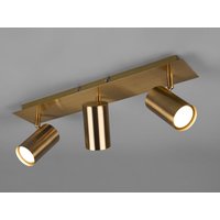 Deckenstrahler marley in Altmessing 3-flammig Spots schwenkbar Deckenstrahler marley in Altmessing 3-flammig Spots schwenkbar von TRIO LIGHTING