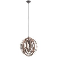 Gebraucht] Trio Lighting Hängeleuchte Boolan Deckenlampe Pendelleuchte Lampe E27 Bambus B-Ware von TRIO LIGHTING