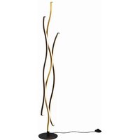 Trio Lighting - gebraucht] LED-Stehleuchte Blaze Stehlampe Standleuchte mit Dimmer messing von TRIO LIGHTING