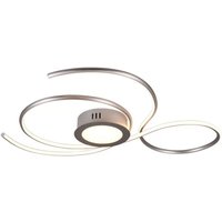 Trio Lighting - gebraucht] Led Deckenlampe Jive 80 Cm Nickel Deckenleuchte Lampe Leuchte Spot B-Ware von TRIO LIGHTING