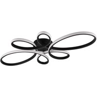 Trio Lighting - gebraucht] Led Deckenleuchte Fly Schwarz Matt Cm x 45 Cm Deckenlampe Lampe0 B-Ware von TRIO LIGHTING