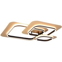 Trio Lighting - gebraucht] Led Deckenleuchte Lugo Gold Schwarz Deckenlampe Lampe Leuchte Spot B-Ware von TRIO LIGHTING