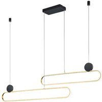 Gebraucht] Trio Lighting Led Hängeleuchte Grant Dimmbar Cct Messing Deckenlampe Pendellampe B-Ware von TRIO LIGHTING