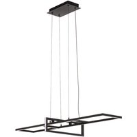 Gebraucht] Trio Lighting Led Hängeleuchte Lampe Leuchte 34 w Salinas 3.000 k Schwarz Matt B-Ware von TRIO LIGHTING