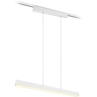 Trio Lighting - gebraucht] Led Pendelleuchte Paros Du Oline Balken Weiß Matt Hängelampe Lampe B-Ware von TRIO LIGHTING