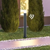 Trio Lighting - gebraucht] Wegeleuchte Hoosic Anthrazit m. Bewegungsmelder Sockelleuchte E27 B-Ware von TRIO LIGHTING