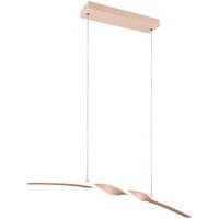 Hängelampe LED Pendelleuchte Esszimmer sandfarben höhenverstellbar H 150 cm Hängelampe LED Pendelleuchte Esszimmer sandfarben höhenverstellbar H 150 cm von TRIO LIGHTING