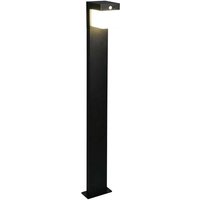 LED Außenstehlampe Gartenleuchte Wegeleuchte Metall schwarz Sensor Akku H 100 cm von TRIO LIGHTING