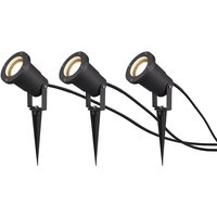 [NEUWERTIG] Trio Lighting Außenstrahler Ubangi Gartenleuchte Lampe Erdspieß 3er Anthrazit392 B-Ware von TRIO LIGHTING