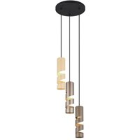 Trio Lighting - neuwertig] Hängelampe Pendelleuchte Leuchte Lampe Metall Gu10 3flg 28cm B-Ware von TRIO LIGHTING
