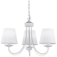 [NEUWERTIG] Trio Lighting Kronleuchter Cortez Deckenlampe Deckenleuchte Lampe Weiß 3 Flammig B-Ware von TRIO LIGHTING