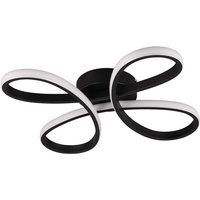 [NEUWERTIG] Trio Lighting Led Deckenleuchte Lampe Fly Led Schwarz Matt 3000 K 40x40cm Dimmbar B-Ware von TRIO LIGHTING