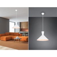 Pendelleuchte enzo einflammig mit Metallschirm Weiß, ø 35cm Pendelleuchte enzo einflammig mit Metallschirm Weiß, ø 35cm von TRIO LIGHTING