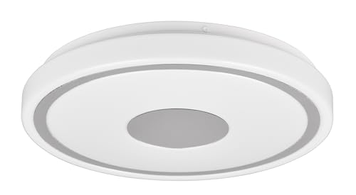 Reality Leuchten LED Deckenleuchte Bunda R64361106, Kunststoff Weiß, inkl. 16 Watt LED von RL LIVE YOUR LIGHT