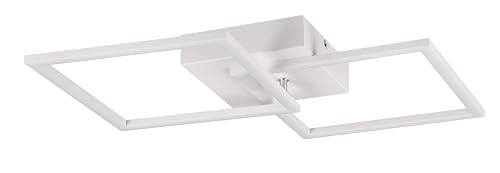 Reality Leuchten LED Deckenleuchte Trail R64492131, Metall Weiß matt, inkl. 20 Watt LED von Reality Leuchten