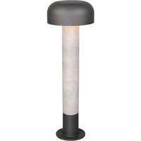 Stehlampe Terrasse Außenleuchte Standleuchte Aluminium betonfarben IP54 H 54 cm von TRIO LIGHTING