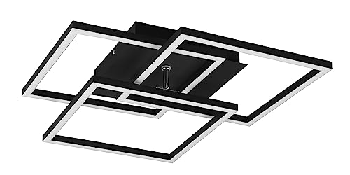 Reality Leuchten LED Deckenleuchte Mobile R62883132, Metall Schwarz matt, inkl. 27 Watt LED, Fernbedienung, Dimmer, Farbwechsel, Nachtlicht Reality Leuchten LED Deckenleuchte Mobile R62883132, Metall Schwarz matt, inkl. 27 Watt LED, Fernbedienung, Dimmer, Farbwechsel, Nachtlicht von RL LIVE YOUR LIGHT