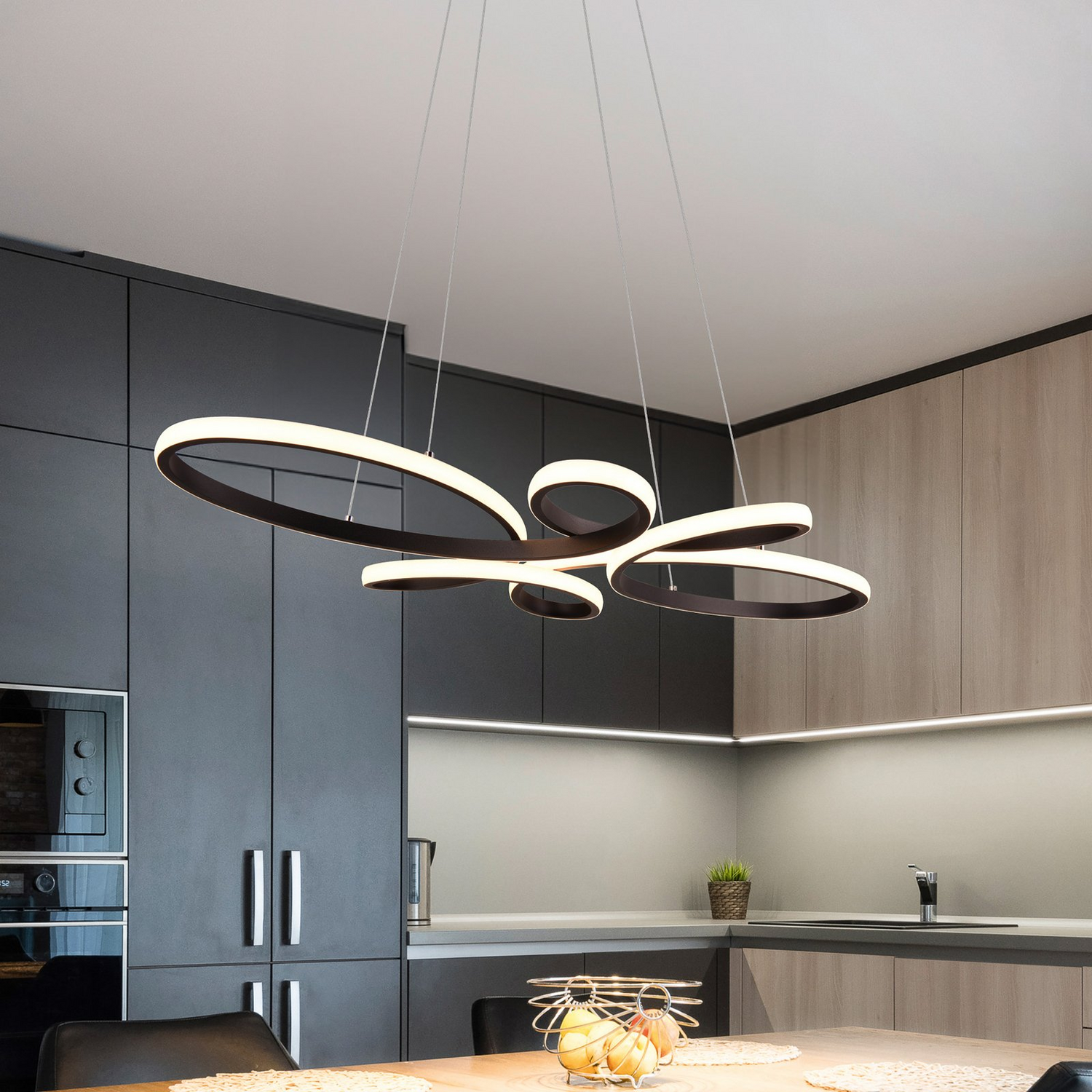 Trio Fly Pendelleuchte Pendellampe Leuchte Lampe Hängeleuchte Hängelampe981 B-Ware von TRIO LIGHTING