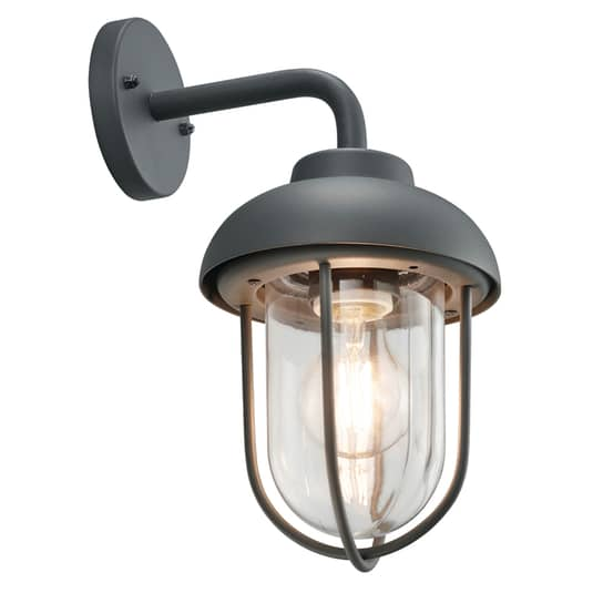 Trio Lighting Außenwandleuchte Duero Balkonleuchte E27 Im Vintagestil Anthrazit B-Ware von TRIO LIGHTING