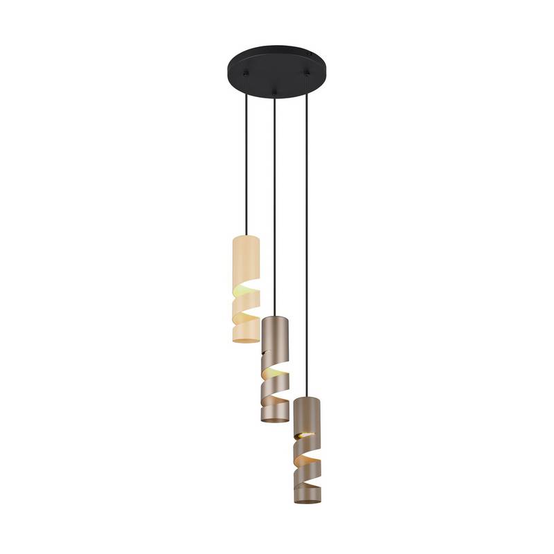 Trio Lighting Hängelampe Pendelleuchte Leuchte Lampe Metall Gu10 3flg 28cm B-Ware von TRIO LIGHTING