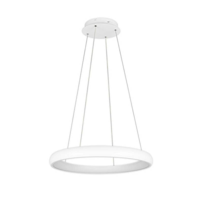 Trio Lighting LED-Hängeleuchte Cardona Ø 75 cm weiß CCT Metall Deckenlampe Lampe von TRIO LIGHTING