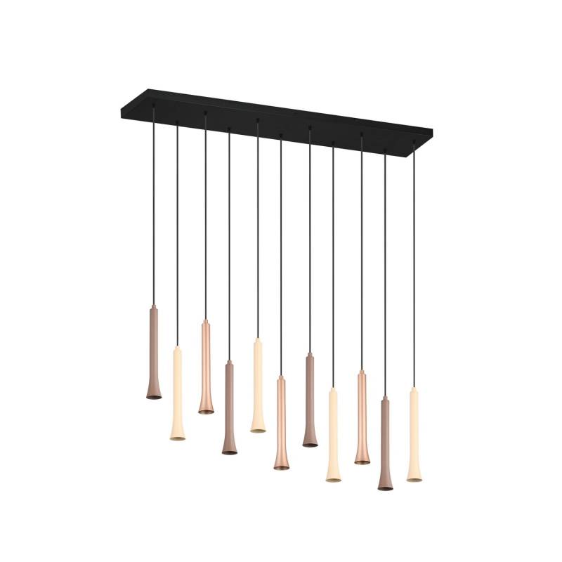 Trio Lighting LED-Hängeleuchte Fiato Deckenlampe 11-fl. Metall SIEHE TEXT/FOTO von TRIO LIGHTING