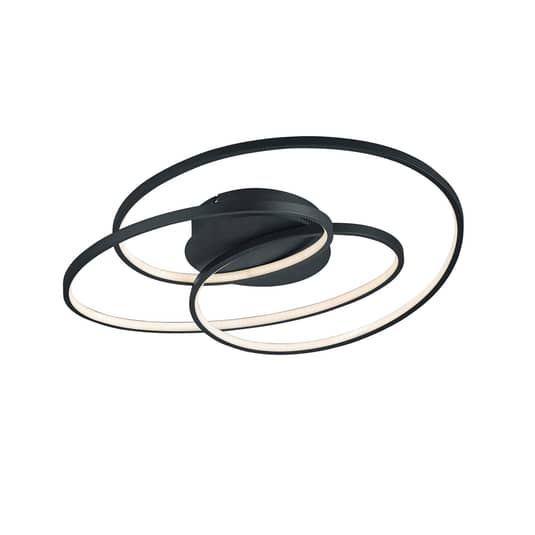 Trio Lighting Led Deckenlampe Gale Hängelampe Lampe Leuchte 60 Cm Schwarz Matt B-Ware von TRIO LIGHTING