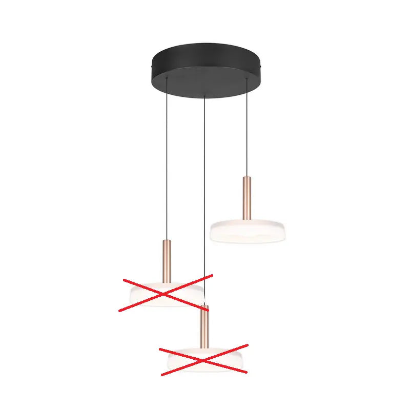 B-Ware Trio Lighting Led Hängelampe Deckenleuchte Celeste Weiß Braun Siehe Text/Foto B-Ware Trio Lighting Led Hängelampe Deckenleuchte Celeste Weiß Braun Siehe Text/Foto von TRIO LIGHTING