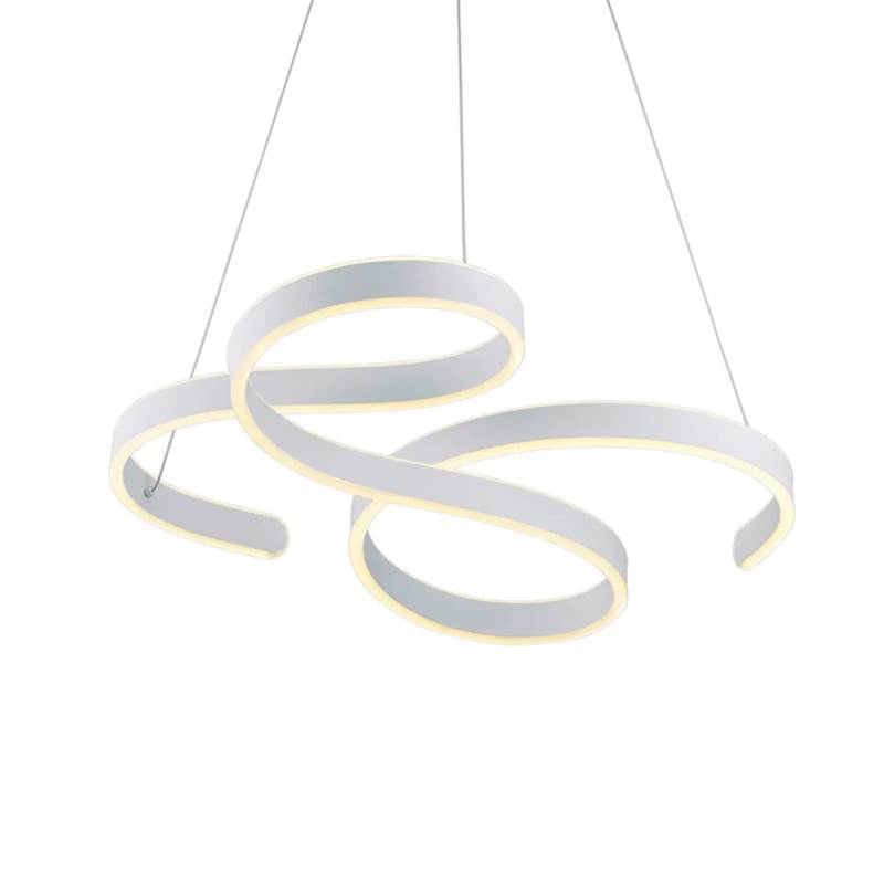 Trio Lighting Led Pendelleuchte Francis Hängeleuchte Hängelampe Lampe Weiß Matt B-Ware von TRIO LIGHTING