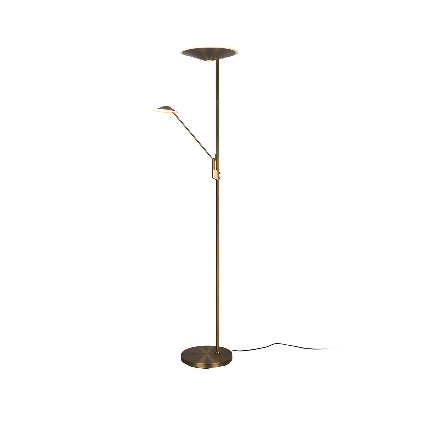 Trio Lighting Led Stehleuchte Brantford Leseleuchte Altmessing Stehlampe Lampe B-Ware Trio Lighting Led Stehleuchte Brantford Leseleuchte Altmessing Stehlampe Lampe B-Ware von TRIO LIGHTING