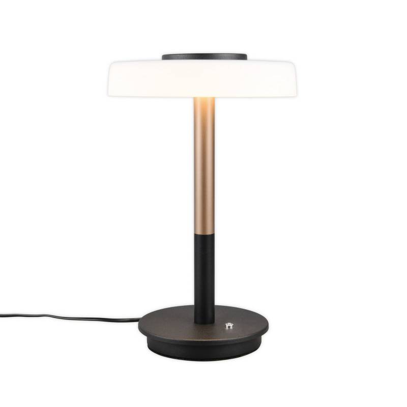 Trio Lighting Led Tischlampe Leuchte Celeste Lampe Weiß Braun Touchdim B-Ware von TRIO LIGHTING