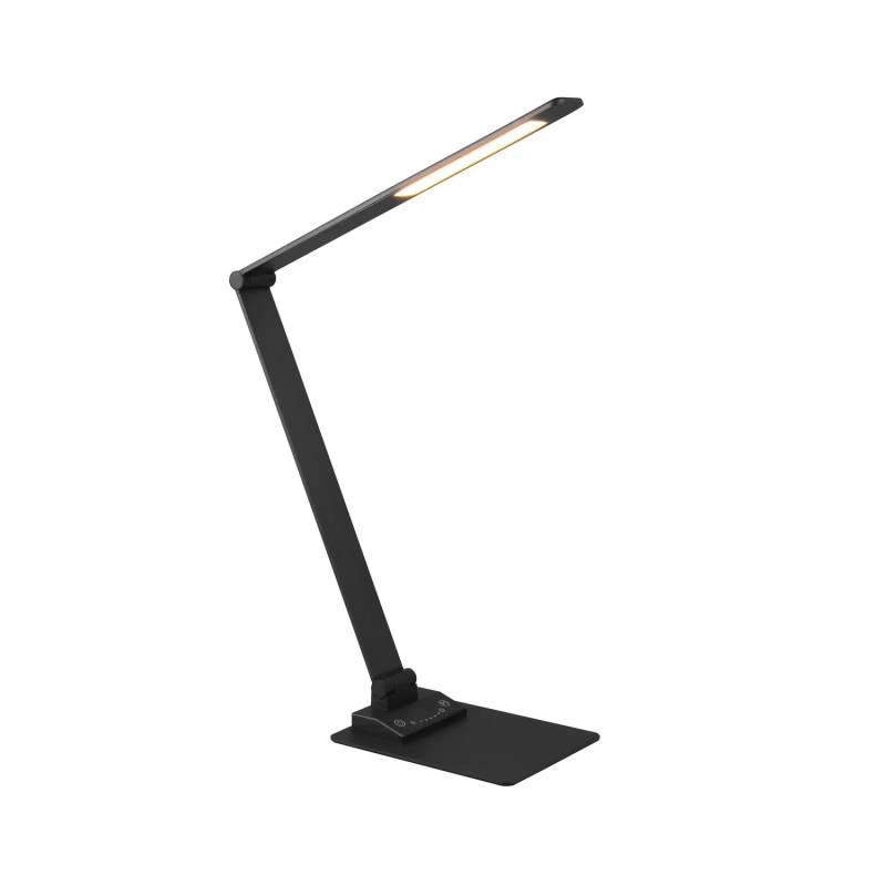 Trio Lighting Led Tischleuchte Travis Schwarz Cct Dimmbar Touch Usb Lampe S74 B-Ware von TRIO LIGHTING