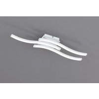 Trio Lighting - Route led deckenleuchte 3 wellenfÖrmige weiße stÄbe l. 54cm r62473131 von TRIO LIGHTING
