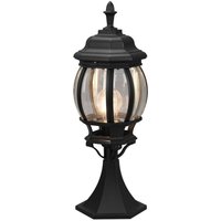 Trio Lighting - gebraucht] Sockelleuchte Elvo Außenlampe Gartenleuchte Schwarz Lampe B-Ware von TRIO LIGHTING