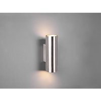 Wandleuchte marley Up and Down Metall Silber, Höhe 18cm von TRIO LIGHTING
