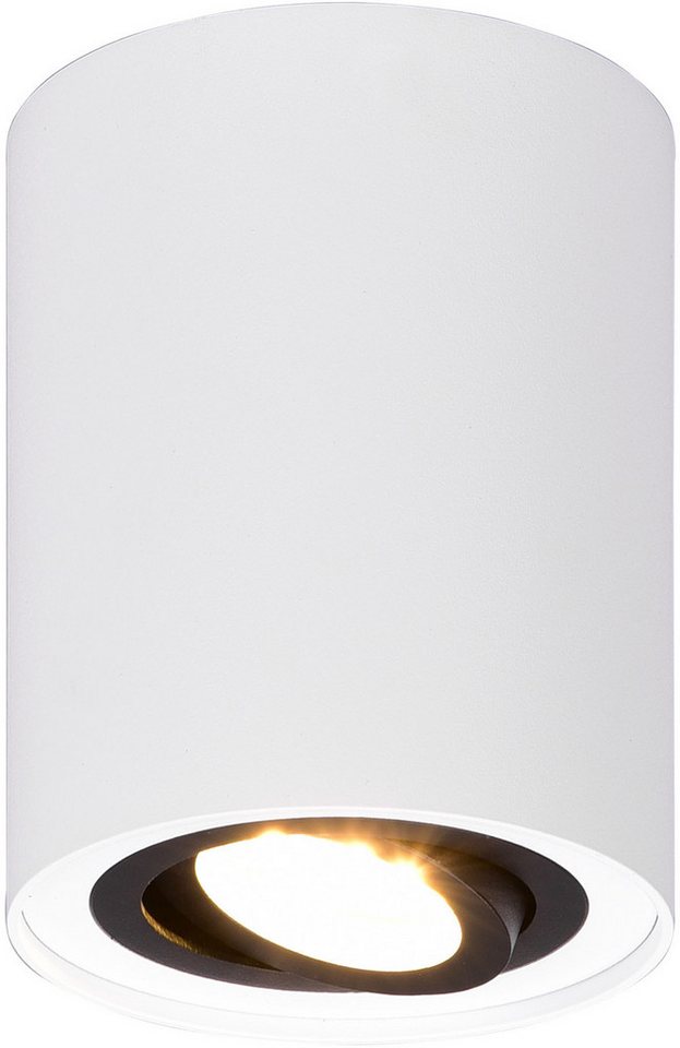 TRIO Leuchten Deckenleuchte COOKIE, Deckenstrahler exkl 1xGU10 max 35W Lichtkegel schwenkbar, Leuchtmittel wechselbar, warmweiß - kaltweiß, GU10 Strahler einflammig Leuchtmittel wechselbar Aufbauspot Flur Küche TRIO Leuchten Deckenleuchte COOKIE, Deckenstrahler exkl 1xGU10 max 35W Lichtkegel schwenkbar, Leuchtmittel wechselbar, warmweiß - kaltweiß, GU10 Strahler einflammig Leuchtmittel wechselbar Aufbauspot Flur Küche von TRIO Leuchten